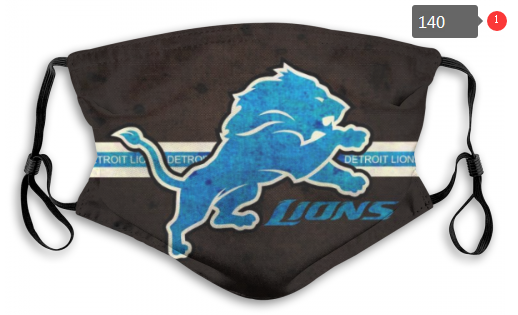 NFL Detroit Lions #5 Dust mask with filter